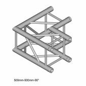 Dura Truss DT 34 C21-L90 Узел стыковочный двухлучевой - угол, 90°, алюминиевый, сечение 300х300 мм
