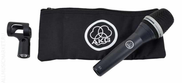 AKG C5 конденсаторный кардиоидный вокальный микрофон, 65-20000Гц, 4мВ/Па AKG C5 конденсаторный кардиоидный вокальный микрофон, 65-20000Гц, 4мВ/Па