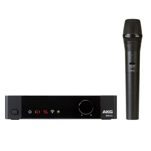 AKG DMS100 Vocal Set цифровая радиосистема с ручным передатчиком с динамическим капсюлем P5, диапазо AKG DMS100 Vocal Set цифровая радиосистема с ручным передатчиком с динамическим капсюлем P5, диапазо