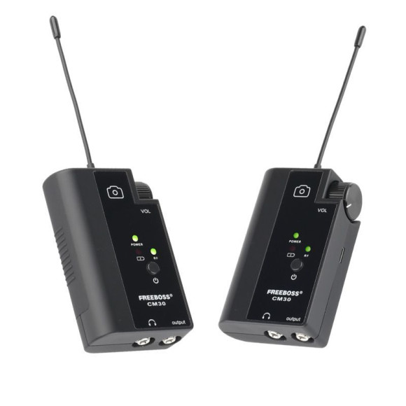 Freeboss CM30 радиосистема накамерная 500-590мГц Freeboss CM30 радиосистема накамерная 500-590мГц