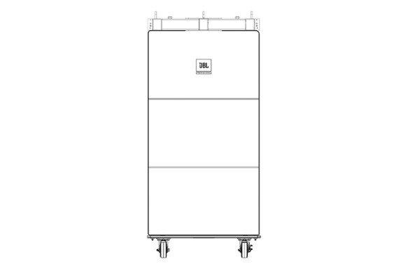 JBL VTX-S25-VT-CVRW  Транспортный чехол для использования с VTX-S25-VT