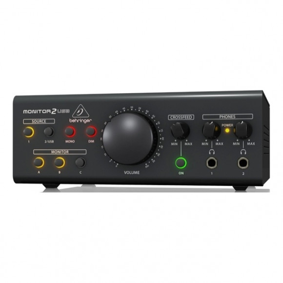 BEHRINGER MONITOR2USB контроллер для системы студийного мониторинга с USB интерфейсом BEHRINGER MONITOR2USB контроллер для системы студийного мониторинга с USB интерфейсом