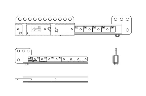 JBL VTX-V20 ARRAY FRAME EXTENSION BAR  расширительная балка для рамы VTX-V20AF