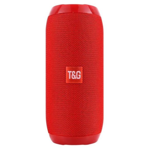 Беспроводная Bluetooth колонка с FM-радио T&G TG-117 (красная) Беспроводная Bluetooth колонка с FM-радио T&G TG-117 (красная)