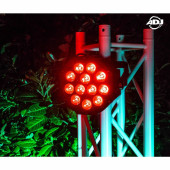 ADJ Mega 64 Profile Plus прожектор Par 64 с 12 светодиодами Quad (RGB-УФ 4-в-1) мощностью 4 Вт