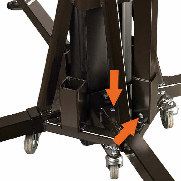 Dura Truss DT ST-5200P Подъемник с лебедкой 1,85-5м до 200кг Dura Truss DT ST-5200P Подъемник с лебедкой 1,85-5м до 200кг