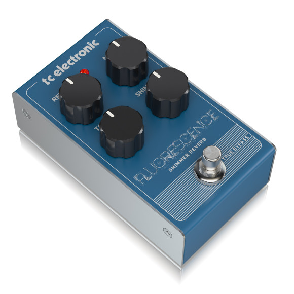 TC electronic FLUORESCENCE SHIMMER REVERB педаль ревербератор, добавляет эффект звучания высокого си