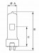 Sylvania GCJ T/25 (T/18) GCV лампа галогеновая, 230V-500W, цоколь GY9,5 Sylvania GCJ T/25 (T/18) GCV лампа галогеновая, 230V-500W, цоколь GY9,5