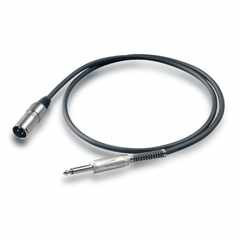 PROEL BULK220LU1 - инструментальный кабель, 6.3 джек моно <-> XLR (папа), длина - 1 м PROEL BULK220LU1 - инструментальный кабель, 6.3 джек моно <-> XLR (папа), длина - 1 м
