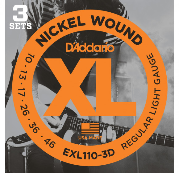 D'ADDARIO EXL110/3D D'ADDARIO EXL110/3D
