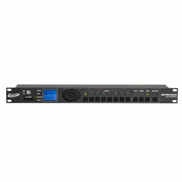 Elation DR-PRO Rack устройство записи/воспроизведения DMX-512 Elation DR-PRO Rack устройство записи/воспроизведения DMX-512