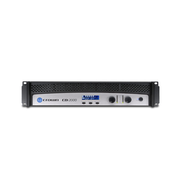 Crown CDi2000  усилитель с DSP. Мощность 2х1000Вт•2, 2х800Вт•4, 2х475Вт•8, 800Вт•70В