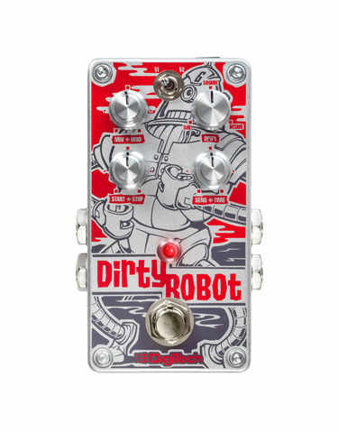 Digitech Dirty Robot педаль эффектов Stereo Mini Synth