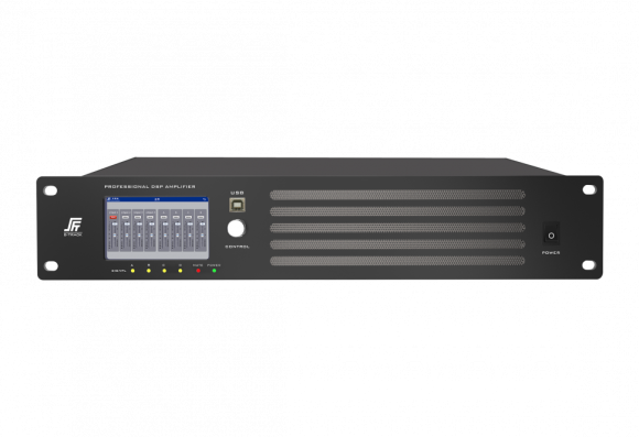 S-Track Whale D4900 4-канальный усилитель мощности с DSP, Dante. 4х900Вт/8Ом, 4х1700Вт/4Ом, 2U, 13,5