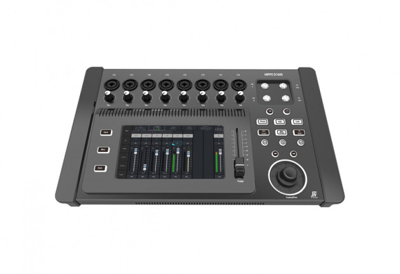 S-Track Hippo D1608 Цифровой микшерный пульт, 24 бит/48 кГц, 16 входов, выходы LR, 4-AUX, USB Play/R