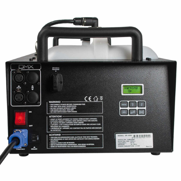 Elation EF-1500 генератор дыма 1500Вт Elation EF-1500 генератор дыма 1500Вт