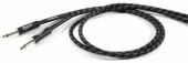 PROEL BRV100LU3BW шнур инcтрументальный моно Jack 6,3мм <-> моно Jack 6,3мм,  армированный, длина 3м