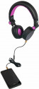OMNITRONIC SHP-i3 Stereo Headphones pink закрытые стереонаушники. Цвет розовый