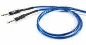 PROEL BRV100LU3TB шнур инcтрументальный моно Jack 6,3мм <-> моно Jack 6,3мм,  PVC, длина 3м цвет син
