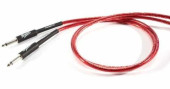 PROEL BRV100LU3TR шнур инcтрументальный моно Jack 6,3мм <-> моно Jack 6,3мм,  PVC, длина 3м цвет кра