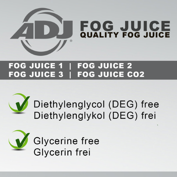 ADJ Fog juice 3 heavy 5л жидкость для генераторов дыма плотная, медленного рассеивания, канистра 5л