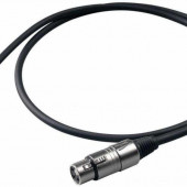 PROEL BULK210LU1 шнур соединительный стерео джек 6,3/ XLR мама. Длина: 1м