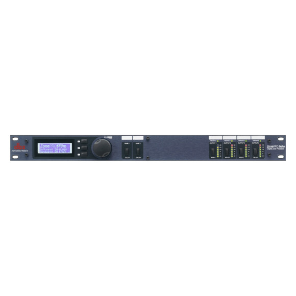DBX  641m Аудио процессор для многозонных систем 6 входов/ 4 выхода, Ethernet