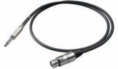 PROEL BULK210LU2 шнур соединительный стерео джек 6,3/ XLR мама. Длина: 2м