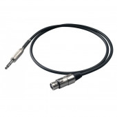 PROEL BULK210LU3 шнур соединительный стерео джек 6,3/ XLR мама. Длина: 3.0м