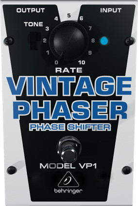 BEHRINGER VINTAGE PHASER VP1 гитарная педаль эффекта Phase Shifter BEHRINGER VINTAGE PHASER VP1 гитарная педаль эффекта Phase Shifter