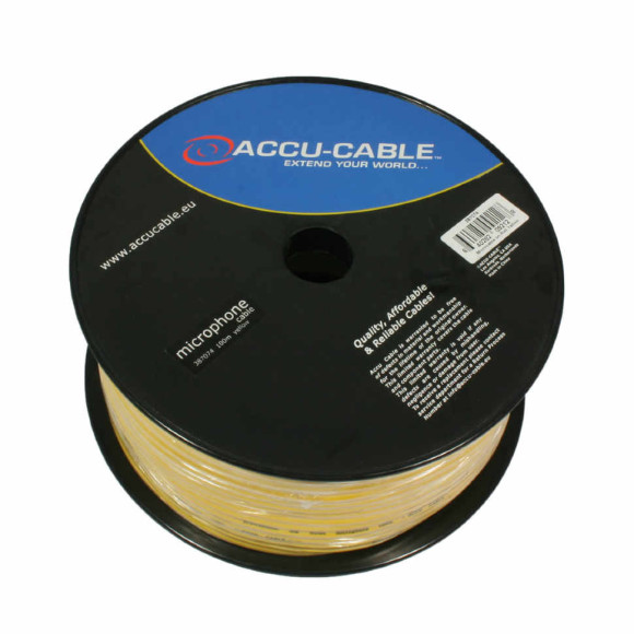 ADJ AC-MC/100R-Y микрофонный кабель 2 х 0.22мм2 Цвет желтый. В катушке 100м ADJ AC-MC/100R-Y микрофонный кабель 2 х 0.22мм2 Цвет желтый. В катушке 100м