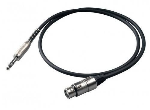PROEL BULK210LU5 шнур соединительный стерео джек 6,3/ XLR мама. Длина: 5.0м PROEL BULK210LU5 шнур соединительный стерео джек 6,3/ XLR мама. Длина: 5.0м