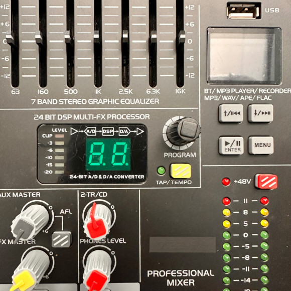 ROSS MFX102 микшерный пульт 10 каналов ROSS MFX102 микшерный пульт 10 каналов