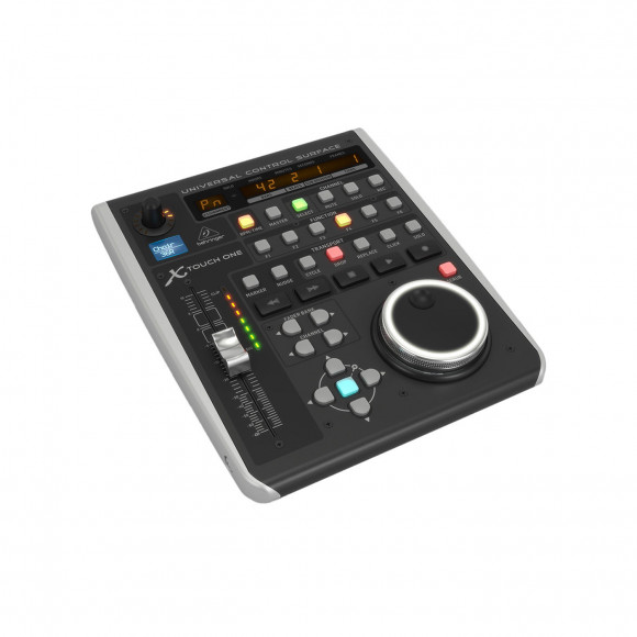 BEHRINGER X-TOUCH ONE универсальный MIDI контроллер, моторизованный фейдер, джог, назначаемые клавиш BEHRINGER X-TOUCH ONE универсальный MIDI контроллер, моторизованный фейдер, джог, назначаемые клавиш