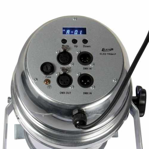 Elation ELED TRI 64 polished  Прожектор PAR на трехцветных светодиодах (18 шт. по 3х1 Вт