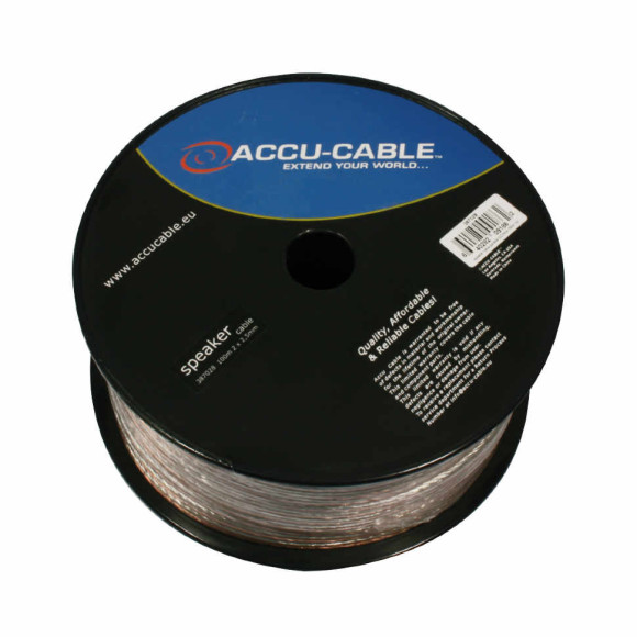 ADJ AC-SC2-2,5/100R-T Кабель акустический 2 жилы х 2,5 мм.кв. катушка 100 метров