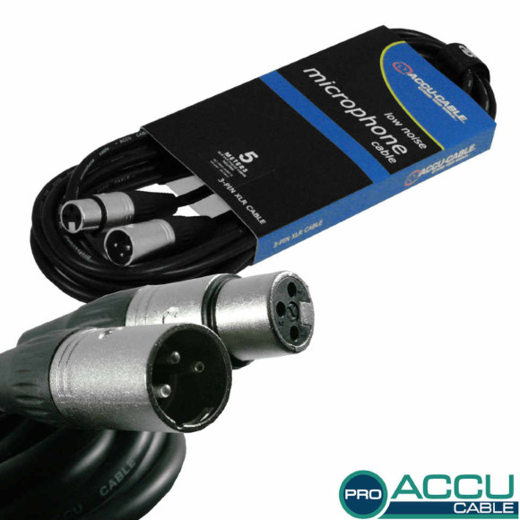 ADJ AC-PRO-XMXF/5 шнур микрофонный XLR/XLR, 5м ADJ AC-PRO-XMXF/5 шнур микрофонный XLR/XLR, 5м