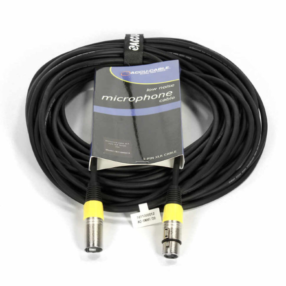 ADJ AC-XMXF/20 шнур микрофонный XLR/XLR, 20м