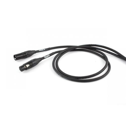 PROEL BRV250LU5BK шнур соединительный армированный, XLR/XLR, длина 5,0м. (кабель: HPC-228, раземы:XL