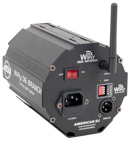 ADJ WiFly D6 Branch  6-канальный DMX Splitter