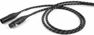 PROEL BRV250LU6BW шнур соединительный армированный, XLR/XLR, длина 6м.