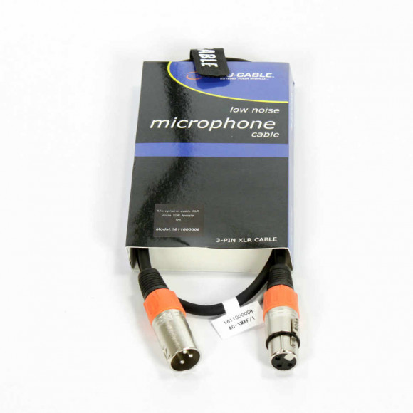 ADJ AC-XMXF/1 шнур микрофонный XLR/XLR, 1м ADJ AC-XMXF/1 шнур микрофонный XLR/XLR, 1м