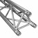 Dura Truss DT 33-050 Ферма алюминиевая, сечение 290х290мм, длина 50cм