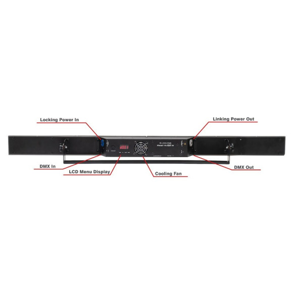 ADJ Frost FX Bar W Панель светодиодная  Панель светодиодная  Источники света: 14 белых светодиодов м