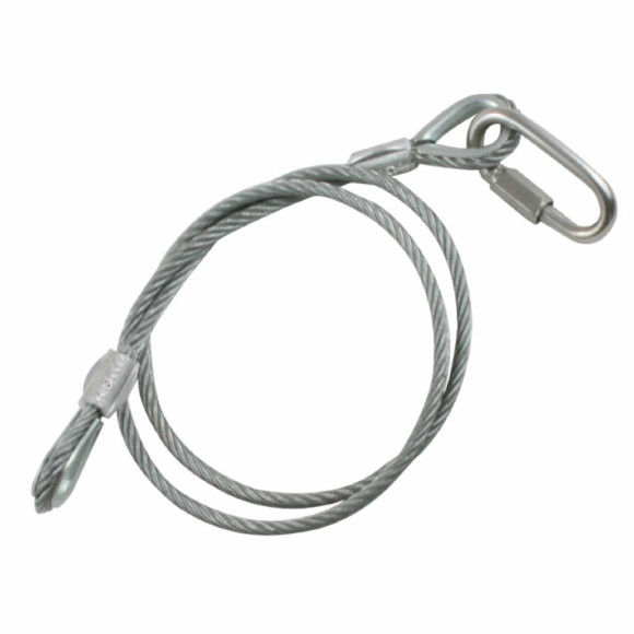 ADJ safety 60 (100kg) 8mm трос страховочный, 60см, нагрузка до 100кг ADJ safety 60 (100kg) 8mm трос страховочный, 60см, нагрузка до 100кг
