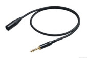 PROEL BULK230LU10 - микрофонный. кабель, 6.3 джек стерео <-> XLR (папа), длина - 10 м