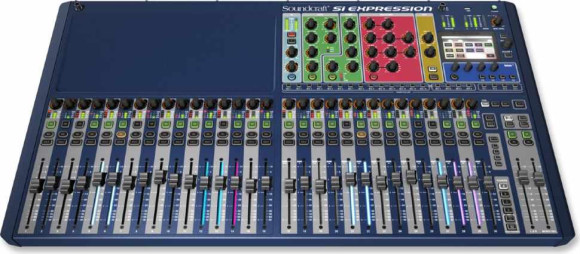 Soundcraft Si Expression 3 цифровой микшер, 32 мик/лин XLR входа, 16 XLR выходов Soundcraft Si Expression 3 цифровой микшер, 32 мик/лин XLR входа, 16 XLR выходов