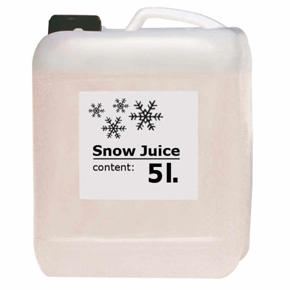 ADJ Snow Juice 5л жидкость для генераторов снега, канистра 5л ADJ Snow Juice 5л жидкость для генераторов снега, канистра 5л