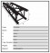 Dura Truss DT 24-100 Ферма алюминиевая, сечение 220х220мм, длина 1000мм
