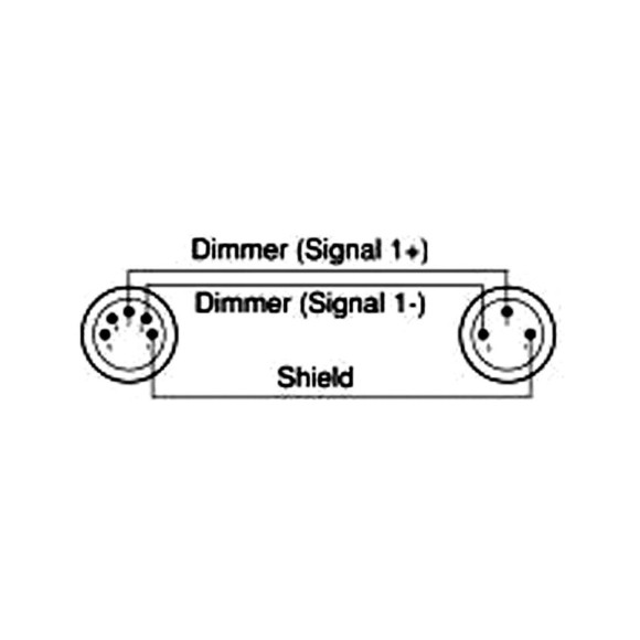 ADJ AC-DMXT/3M5F ADJ AC-DMXT/3M5F